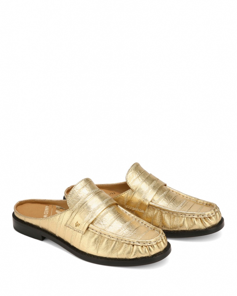 Naked Wolfe Gleam Eel Print Gold | JAAM5418