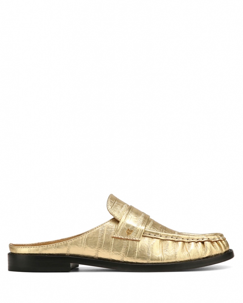 Naked Wolfe Gleam Eel Print Gold | JAAM5418