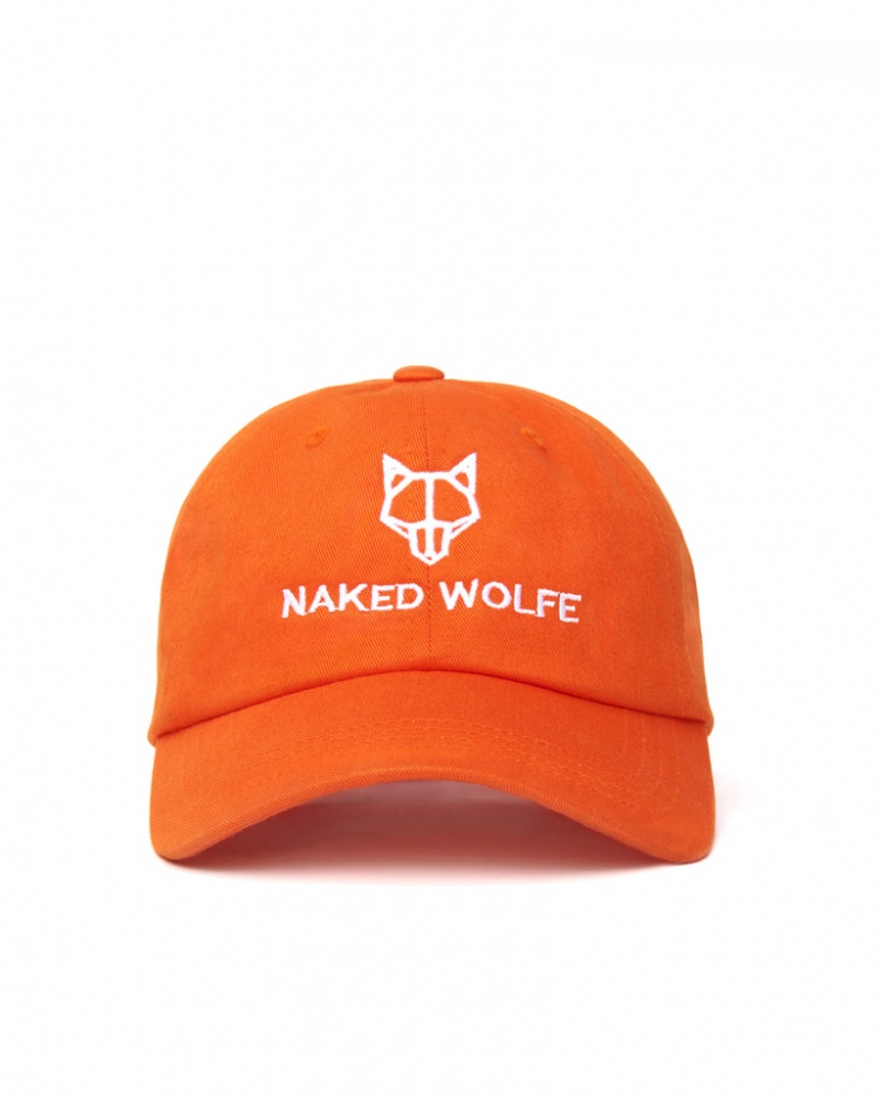 Naked Wolfe Klassische Wolfe Cap Orange | FDTW5764