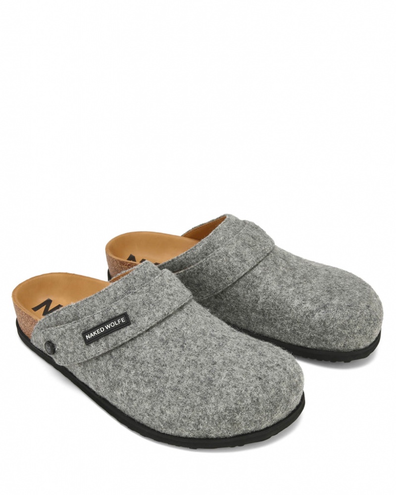 Naked Wolfe Malta Felt Grau | QPFI1451