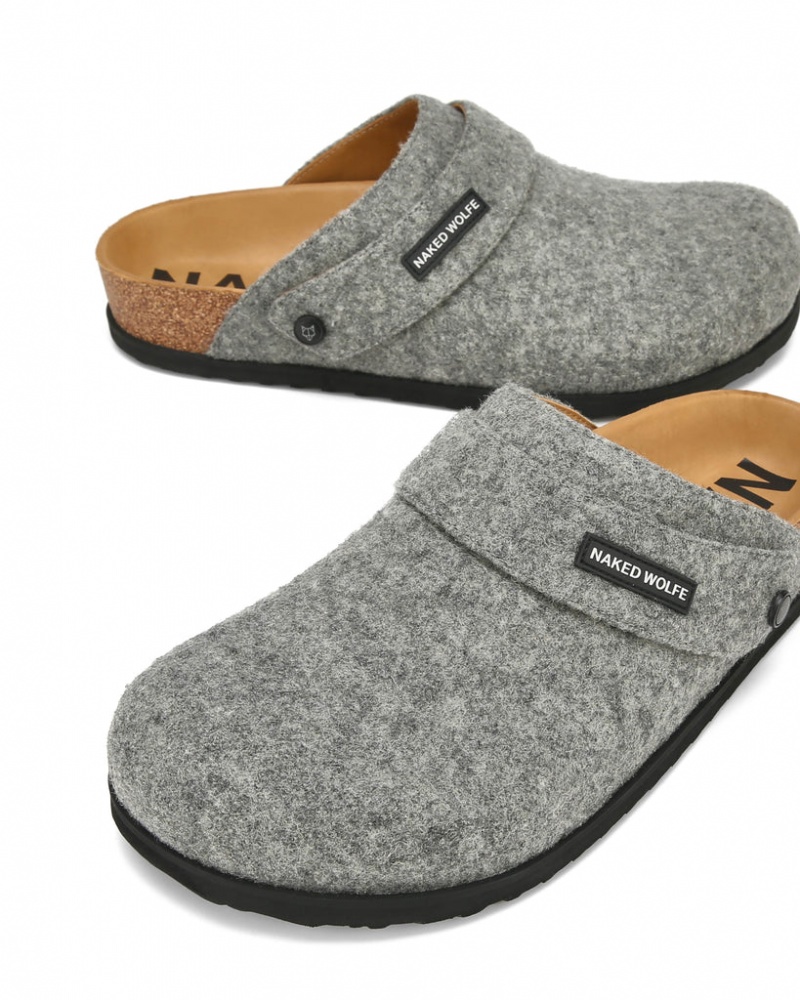 Naked Wolfe Malta Felt Grau | QPFI1451