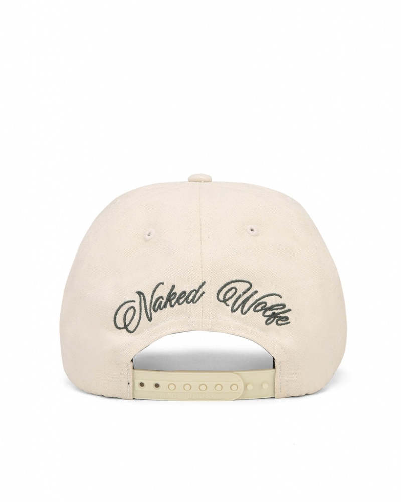 Naked Wolfe Signature Unconstructed Cap Beige | AJHK9733