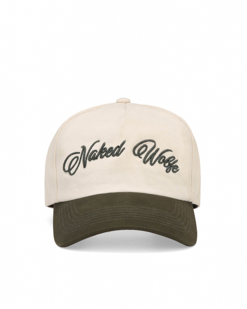 Naked Wolfe Signature Unconstructed Cap Beige | AJHK9733