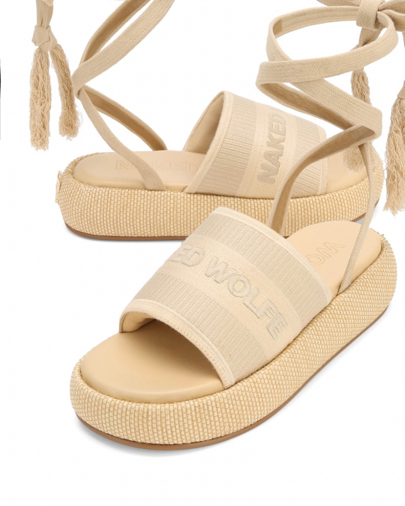 Naked Wolfe Surf Raffia Beige | EHYE1407