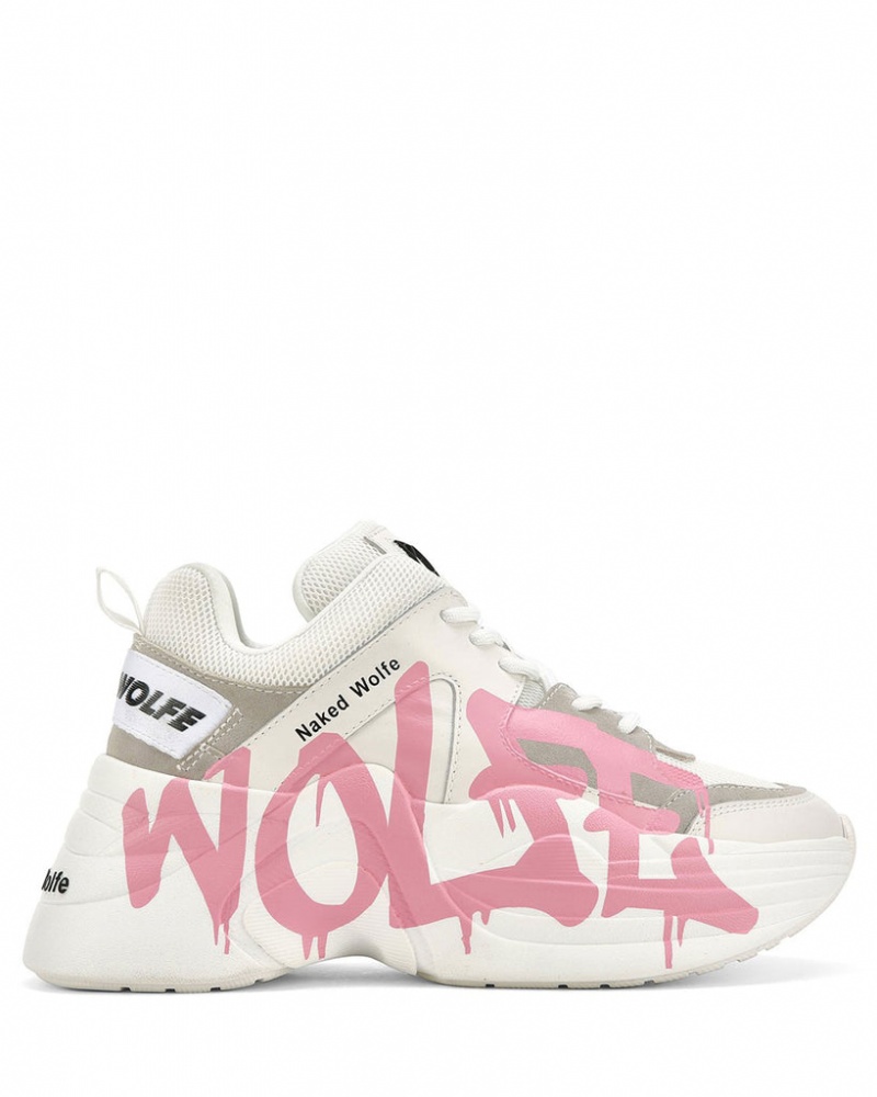 Naked Wolfe Track Logo Rosa | XZCJ9401