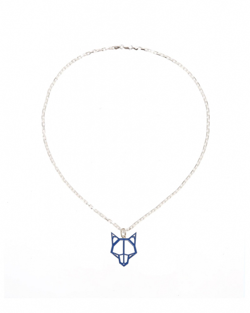 Naked Wolfe Wolfehead Chain Silber | GSVR9623